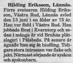 eriksson, hilding 5