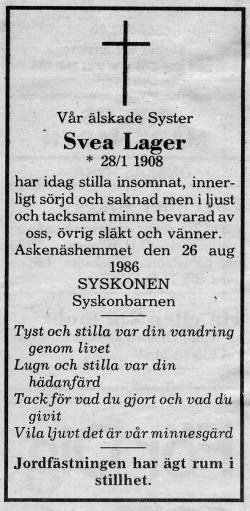 lager, svea