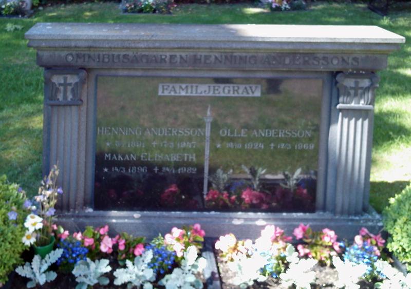 henning, olle o elisabeth andersson