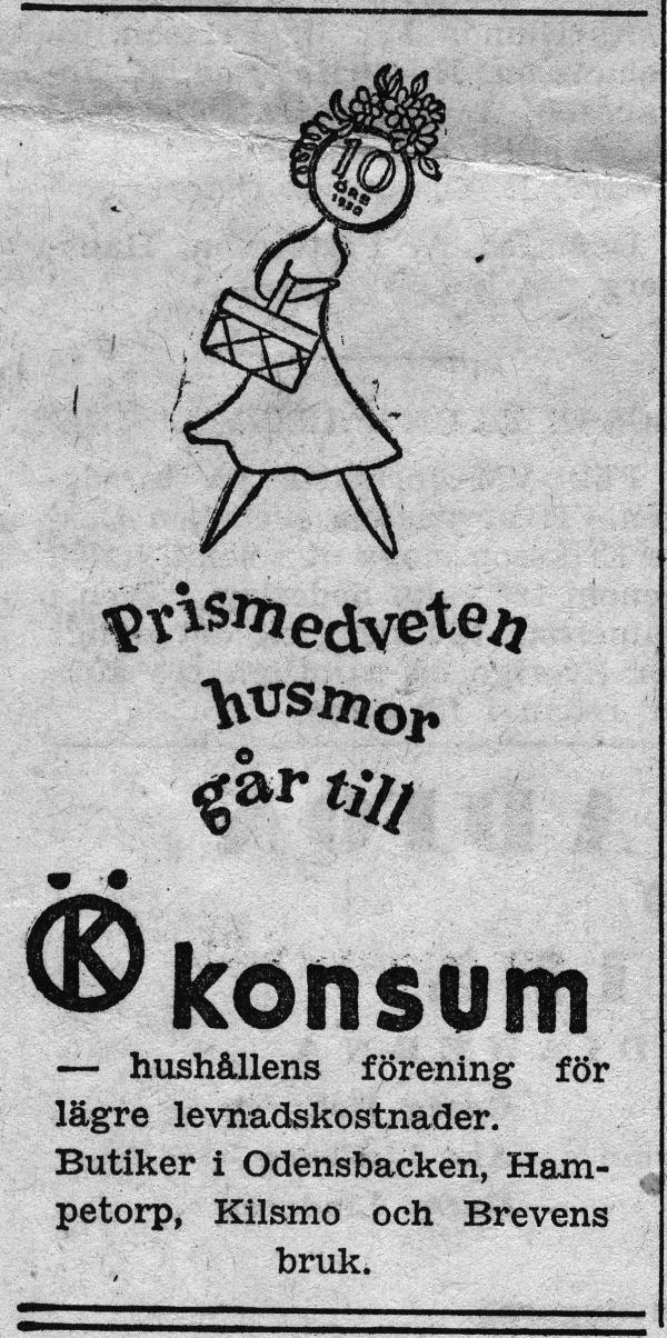 konsum annons