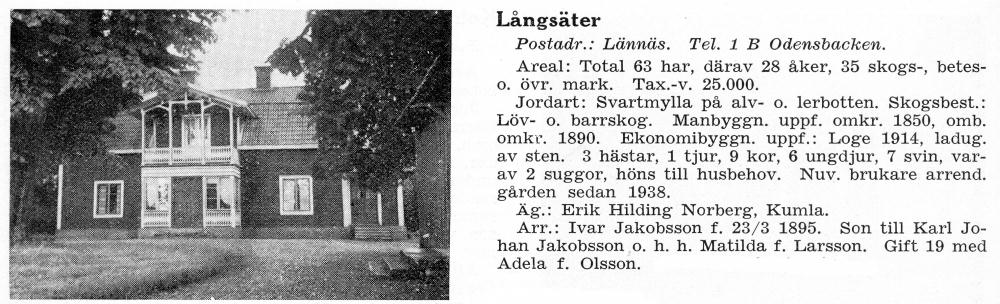 långsäter