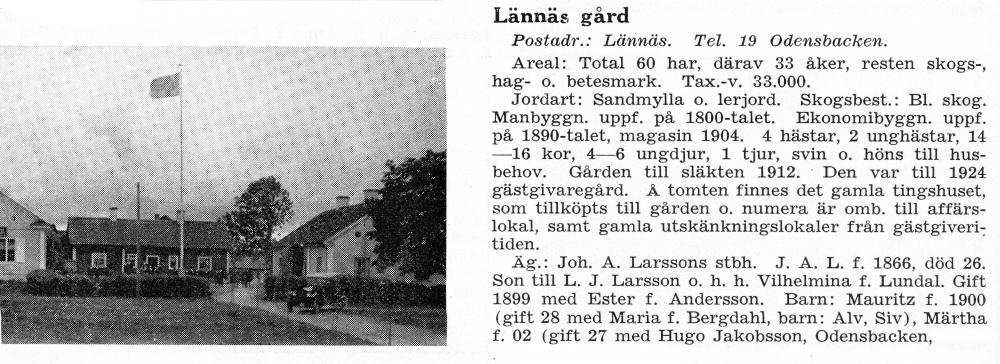 lännäs gård