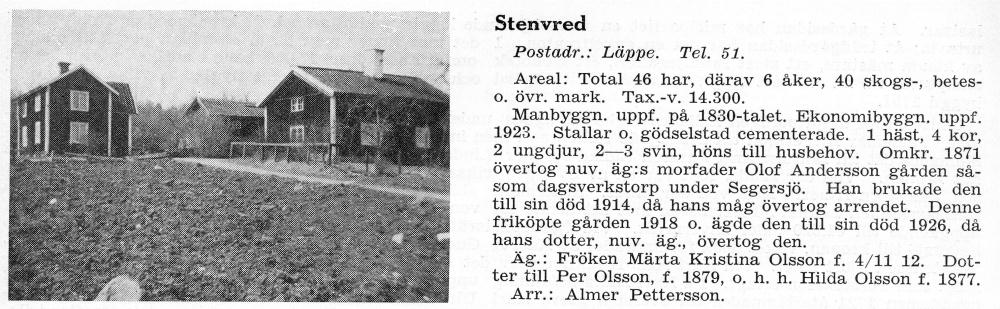 stenvred